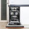 18 In. Tallac Series 3rd Rack Top Control Dishwasher With A Stainless Steel Tub With Copper Panel, 51dba