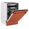 18 In. Tallac Series 3rd Rack Top Control Dishwasher With A Stainless Steel Tub With Copper Panel, 51dba