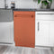 18 In. Tallac Series 3rd Rack Top Control Dishwasher With A Stainless Steel Tub With Copper Panel, 51dba
