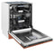 24 In. Tallac Series 3rd Rack Dishwasher With Copper Panel And Traditional Handle, 51dba