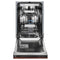 18 In. Tallac Series 3rd Rack Top Control Dishwasher With A Stainless Steel Tub With Hand-hammered Copper Panel, 51dba