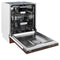 24 In. Tallac Series 3rd Rack Dishwasher With Hand-hammered Copper Panel And Traditional Handle, 51dba