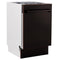 18 In. Tallac Series 3rd Rack Top Control Dishwasher With A Stainless Steel Tub With Oil-rubbed Bronze Panel, 51dba