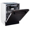 24 In. Tallac Series 3rd Rack Dishwasher With Oil-rubbed Bronze Panel And Traditional Handle, 51dba