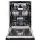 24 In. Tallac Series 3rd Rack Dishwasher With Oil-rubbed Bronze Panel And Traditional Handle, 51dba