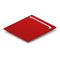 24 In. Tallac Series 3rd Rack Dishwasher With Red Matte Panel And Traditional Handle, 51dba