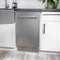 18 In. Tallac Series 3rd Rack Top Control Dishwasher With Satin Stainless Steel Panel And Stainless Steel Tub, 51dba