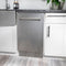 18 In. Tallac Series 3rd Rack Top Control Dishwasher With Satin Stainless Steel Panel And Stainless Steel Tub, 51dba