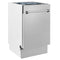 18 In. Tallac Series 3rd Rack Top Control Dishwasher With Satin Stainless Steel Panel And Stainless Steel Tub, 51dba