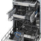 18 In. Tallac Series 3rd Rack Top Control Dishwasher With Satin Stainless Steel Panel And Stainless Steel Tub, 51dba