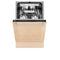 18 In. Tallac Series 3rd Rack Top Control Dishwasher With Unfinished Wood Panel, 51dba