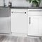 18 In. Tallac Series 3rd Rack Top Control Dishwasher With White Matte Panel, 51dba