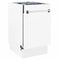 18 In. Tallac Series 3rd Rack Top Control Dishwasher With White Matte Panel, 51dba