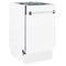 18 In. Tallac Series 3rd Rack Top Control Dishwasher With White Matte Panel, 51dba