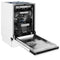 18 In. Tallac Series 3rd Rack Top Control Dishwasher With White Matte Panel, 51dba