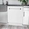 24 In. Tallac Series 3rd Rack Dishwasher With White Matte Panel And Traditional Handle, 51dba