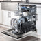 24 In. Tallac Series 3rd Rack Dishwasher With White Matte Panel And Traditional Handle, 51dba
