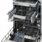 Autograph Edition 18 In. Tallac Series 3rd Rack Top Control Dishwasher In Custom Panel Ready With Champagne Bronze Handle, 51dba