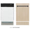Autograph Edition 18 In. Tallac Series 3rd Rack Top Control Dishwasher In Custom Panel Ready With Matte Black Handle, 51dba