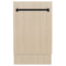 Autograph Edition 18 In. Tallac Series 3rd Rack Top Control Dishwasher In Custom Panel Ready With Matte Black Handle, 51dba