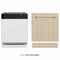 Autograph Edition 24 In. Tallac Series 3rd Rack Top Control Built-in Tall Tub Dishwasher In Custom Panel Ready With Champagne Bronze Handle, 51dba
