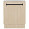 Autograph Edition 24 In. Tallac Series 3rd Rack Top Control Built-in Tall Tub Dishwasher In Custom Panel Ready With Matte Black Handle, 51dba