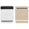 Autograph Edition 24 In. Tallac Series 3rd Rack Top Control Built-in Tall Tub Dishwasher In Custom Panel Ready With Matte Black Handle, 51dba
