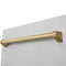 Autograph Edition 18 In. Compact 3rd Rack Top Control Dishwasher In Stainless Steel With Champagne Bronze Handle, 51dba