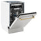 Autograph Edition 18 In. Compact 3rd Rack Top Control Dishwasher In Stainless Steel With Champagne Bronze Handle, 51dba