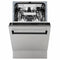 Autograph Edition 18 In. Compact 3rd Rack Top Control Dishwasher In Stainless Steel With Matte Black Handle, 51dba