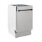 Autograph Edition 18 In. Compact 3rd Rack Top Control Dishwasher In Stainless Steel With Matte Black Handle, 51dba