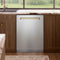 Autograph Edition 24 In. Tallac Series 3rd Rack Top Control Built-in Tall Tub Dishwasher In Stainless Steel With Champagne Bronze Handle, 51dba
