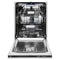 Autograph Edition 24 In. Tallac Series 3rd Rack Top Control Built-in Tall Tub Dishwasher In Stainless Steel With Champagne Bronze Handle, 51dba