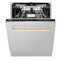 Autograph Edition 24 In. Tallac Series 3rd Rack Top Control Built-in Tall Tub Dishwasher In Stainless Steel With Polished Gold Handle, 51dba