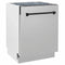 Autograph Edition 24 In. 3rd Rack Top Control Tall Tub Dishwasher In Stainless Steel With Matte Black Handle, 51dba