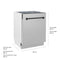 Autograph Edition 24 In. 3rd Rack Top Control Tall Tub Dishwasher In Stainless Steel With Matte Black Handle, 51dba