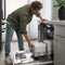 Autograph Edition 24 In. 3rd Rack Top Control Tall Tub Dishwasher In Stainless Steel With Matte Black Handle, 51dba