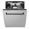 Autograph Edition 24 In. 3rd Rack Top Control Tall Tub Dishwasher In Stainless Steel With Matte Black Handle, 51dba