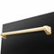 Autograph Edition 18 In. Compact 3rd Rack Top Control Dishwasher In Black Stainless Steel With Polished Gold Accent Handle, 51dba