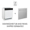Autograph Edition 18 In. Compact 3rd Rack Top Control Dishwasher In Black Stainless Steel With Polished Gold Accent Handle, 51dba