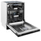 Autograph Edition 24 In. 3rd Rack Top Control Tall Tub Dishwasher In Black Stainless Steel With Polished Gold Accent Handle, 51dba