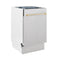 Autograph Edition 18 In. Tallac Series 3rd Rack Top Control Built-in Dishwasher With Satin Stainless Steel Panel And Polished Gold Handle, 51dba