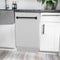 Autograph Edition 18 In. Tallac Series 3rd Rack Top Control Built-in Dishwasher With Satin Stainless Steel Panel And Matte Black Handle, 51dba