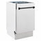 Autograph Edition 18 In. Tallac Series 3rd Rack Top Control Built-in Dishwasher With Satin Stainless Steel Panel And Matte Black Handle, 51dba