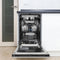 Autograph Edition 18 In. Tallac Series 3rd Rack Top Control Built-in Dishwasher With Satin Stainless Steel Panel And Matte Black Handle, 51dba