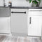 Autograph Edition 18 In. Tallac Series 3rd Rack Top Control Built-in Dishwasher With Satin Stainless Steel Panel And Matte Black Handle, 51dba