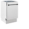 Autograph Edition 18 In. Tallac Series 3rd Rack Top Control Built-in Dishwasher With Satin Stainless Steel Panel And Matte Black Handle, 51dba