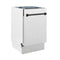 Autograph Edition 18 In. Tallac Series 3rd Rack Top Control Built-in Dishwasher With Satin Stainless Steel Panel And Matte Black Handle, 51dba