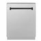 Autograph Edition 24 In. Tallac Series 3rd Rack Top Control Built-in Tall Tub Dishwasher With Satin Stainless Steel Panel And Matte Black Handle, 51dba
