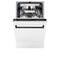 Autograph Edition 18 In. Compact 3rd Rack Top Control Dishwasher In White Matte With Matte Black Accent Handle, 51dba